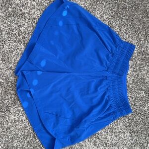 Lululemon women’s high waisted dark blue shorts